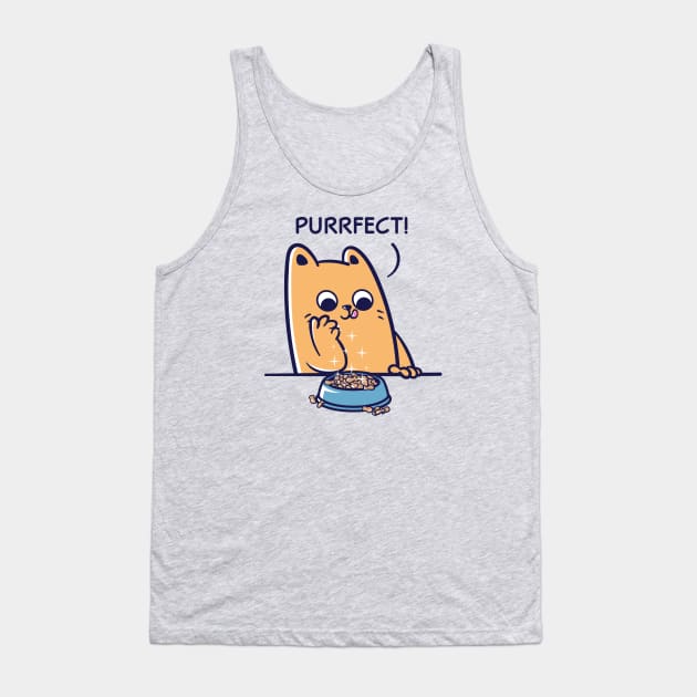 Purrfect Chef Tank Top by rarpoint